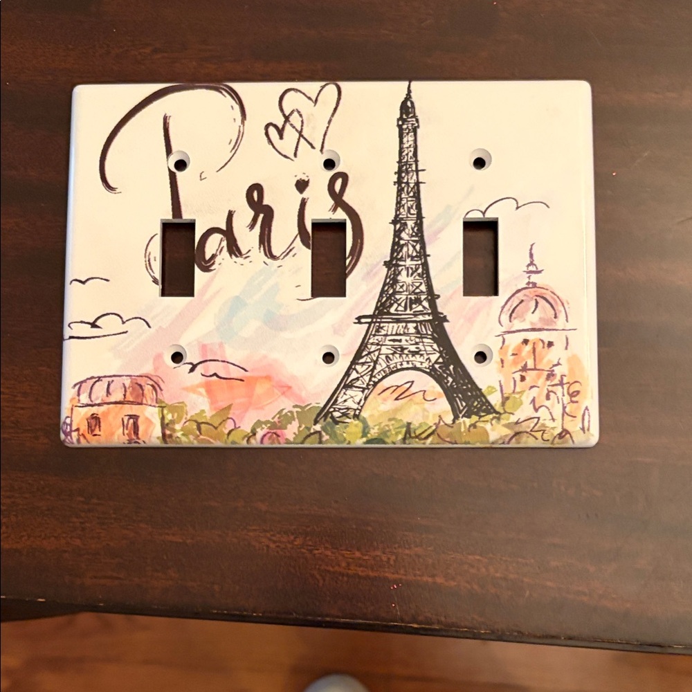Parisian Charm Light Switch Cover